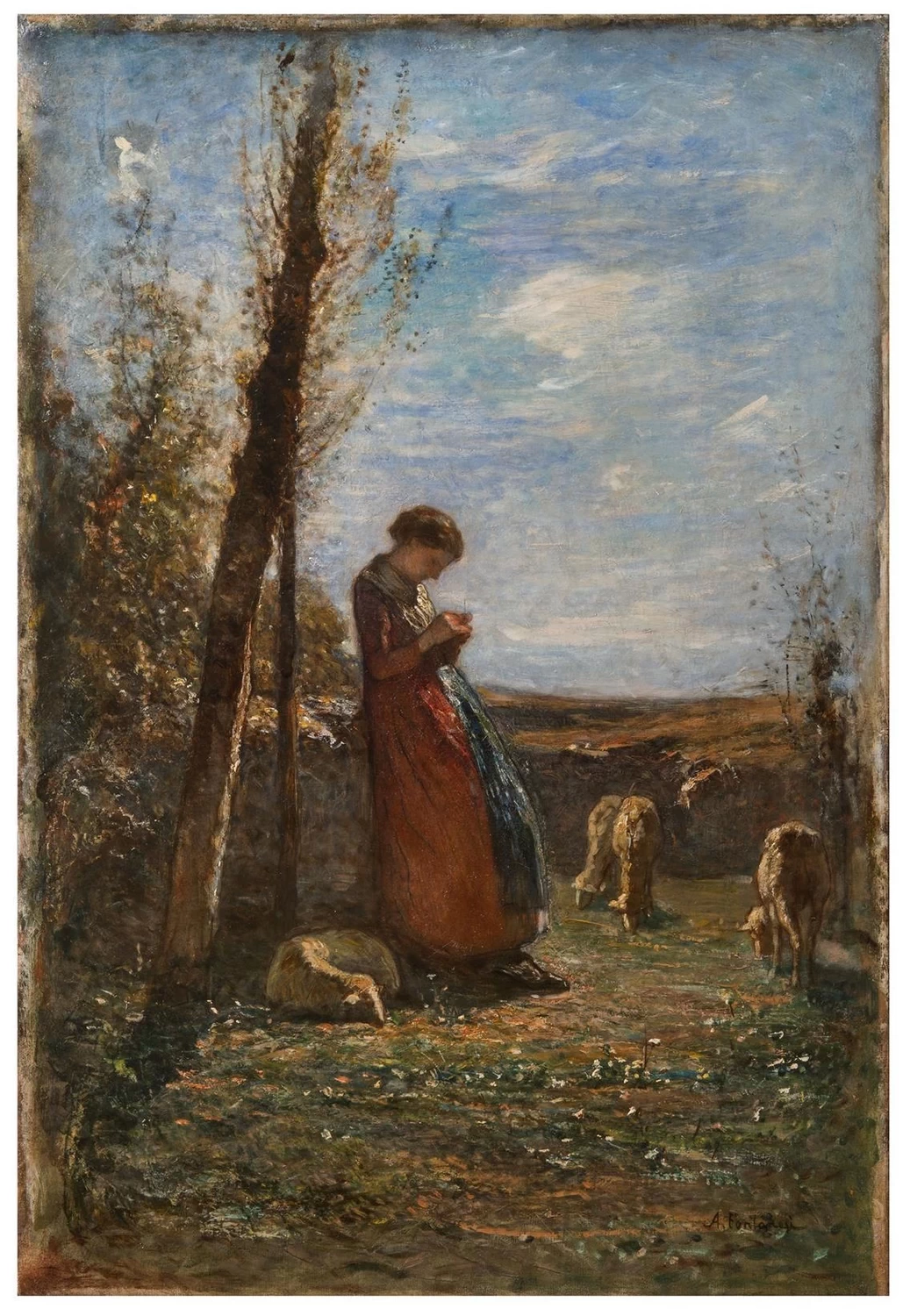 Sole d'inverno, 1875 c